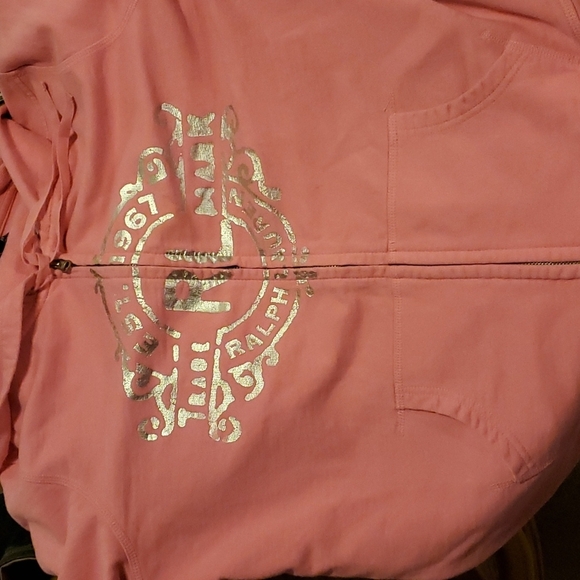 Polo RL jeans silver foil zip up - Picture 8 of 8